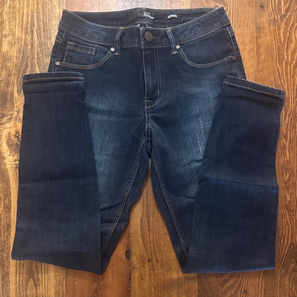 1822 Denim Women's Deep Indigo Skinny Jeans
